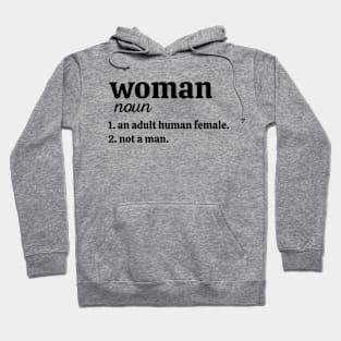 Definition Of Woman Hoodie